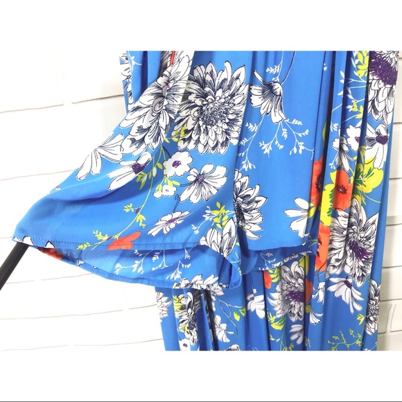 Karlie Clothes Boutique Floral Wrap Romper Duster - Picture 5 of 8